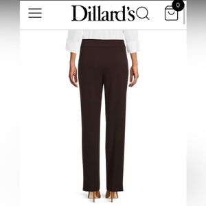 Elegant Light Brown Women's Straight Leg Pants